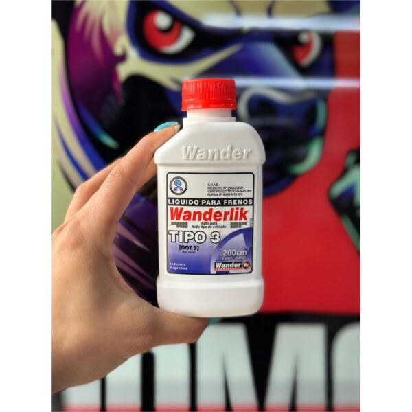 Liquido para frenos DOT 3 200cc